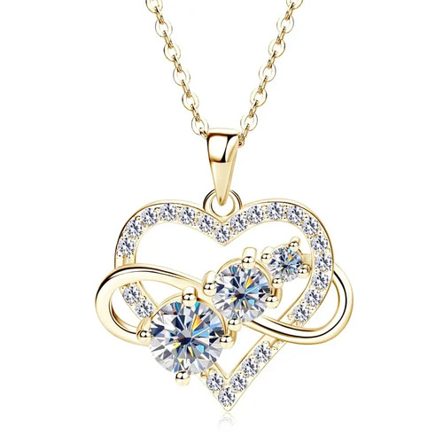 Collana con ciondolo cuore