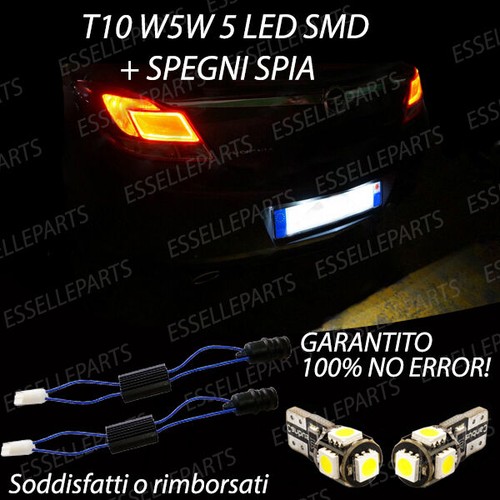 Coppia luci targa led opel - coppia,