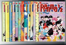 Ranma 1/2 Manga Viz Parte Terza #1 2 3 4 5 6 7 8 9 10 11 12 13 Set Completo Funzionante