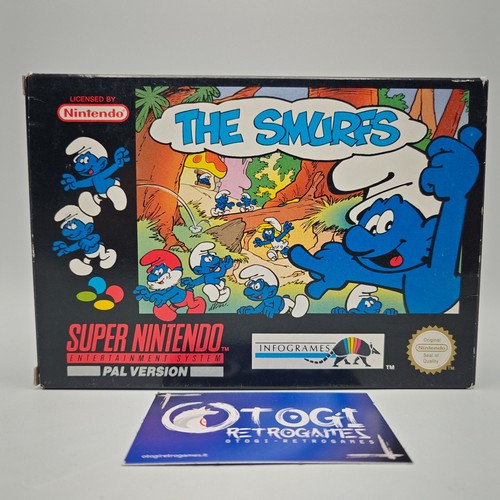 The smurfs puffi snes super - the, i