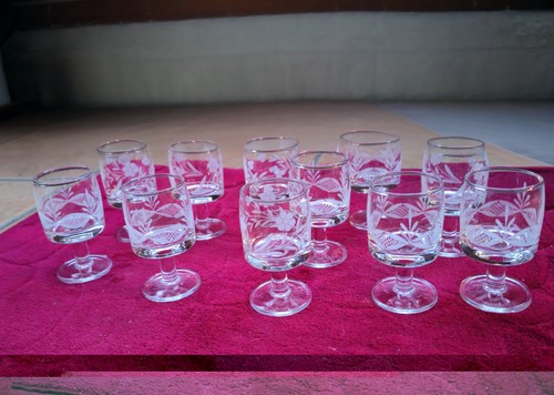 Bicchierini liquore vintage - da,