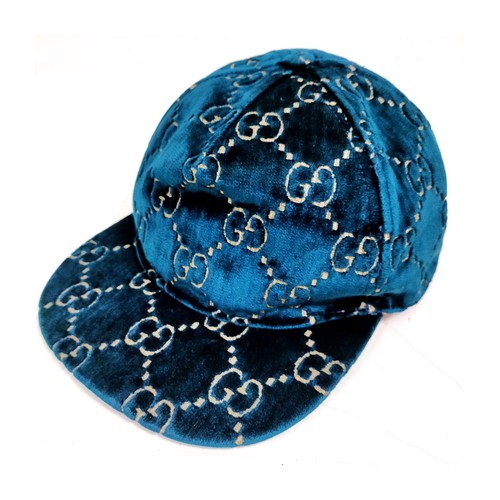 Cappellino gucci blu - cappellino,