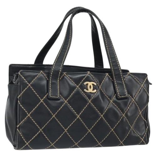Chanel borsa mano pelle - borsa, a