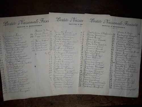 Partito nazionale fascista - partito,