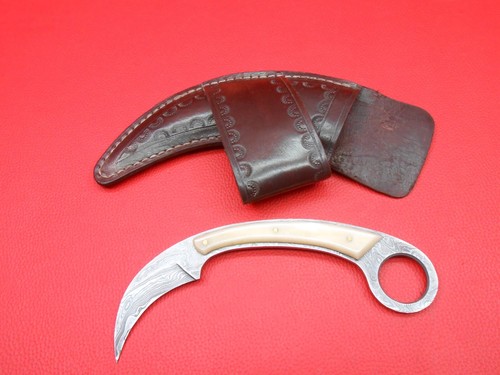 Coltello damascato karambit - coltello,