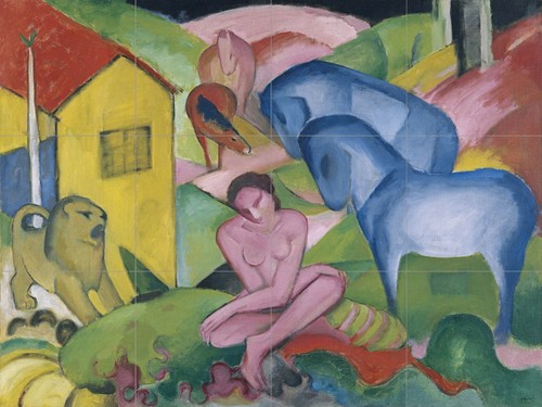 Pannello ceramica mosaico del