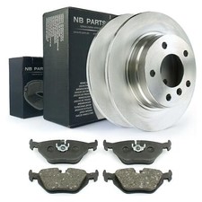 Dischi Freno 280mm Pieno Pastiglie Posteriori per BMW 3 3ER E36 E46 316i 318i