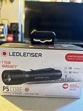 TORCIA LED LENSER Torch P5R CORE Ricaricabile 150 Lumens REALI Fascio 90 Metri