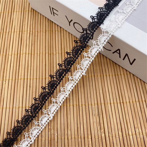 Iarde cotone ricamo pizzo - 5,