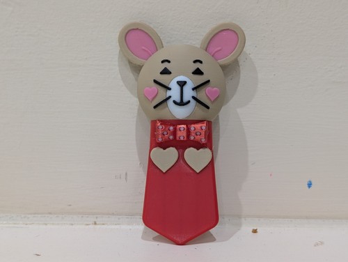 Mouse ricambio stampato in - stampato,
