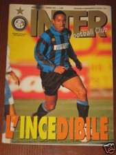 INTER FOOTBALL CLUB 1996/1 PAUL INCE NEVIO SCALA GANZ @