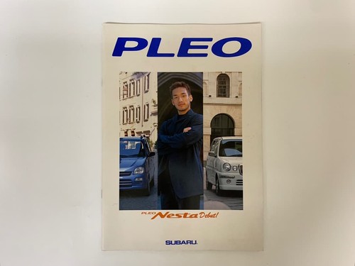Catalogo subaru pleo nesta - subaru, &