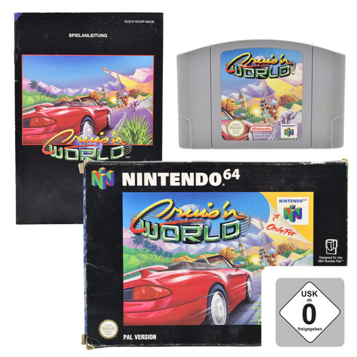 Nintendo n64 cruis world - n64, cruis'n