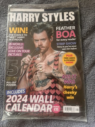 Harry styles review unopened - harry, review.
