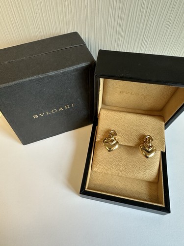 Bvlgari doppio heart earrings - doppio,