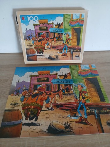 Lucky luke puzzle completo - lucky,