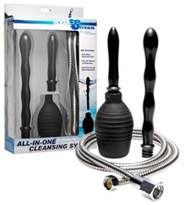 Doccia intima peretta per lavaggio vaginale anale doppio clistere uomo e donna