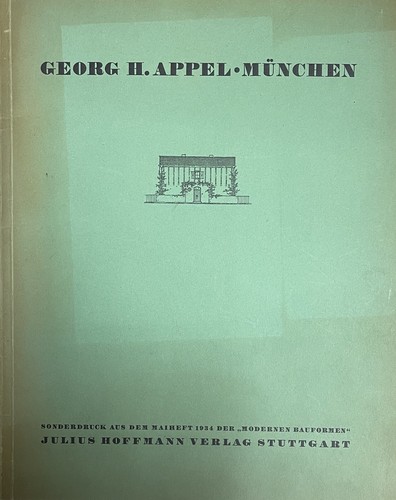 Georg appel monaco - georg, stampa