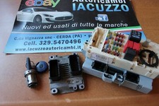 KIT BODY COMPUTER BLOCCHETTO CHIAVE CENTRALINA 0261206546 FIAT PUNTO 1.2 16V