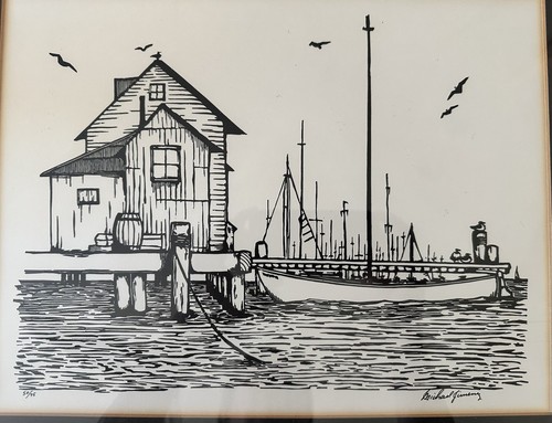 Disegno spilla inchiostro - spilla, e