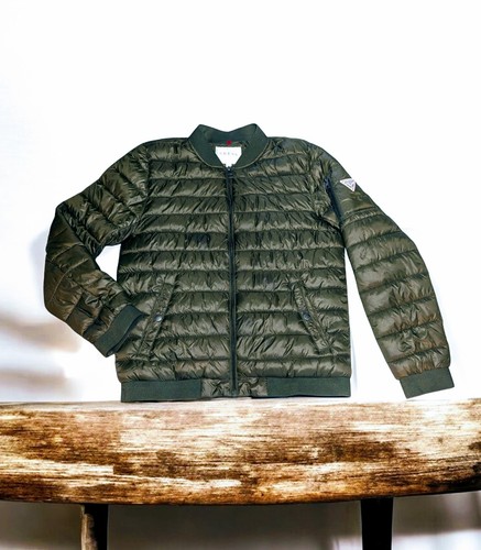 Guess giacca bomber verde - guess,
