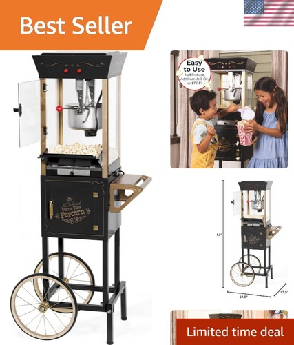 Macchina popcorn carrello - macchina,