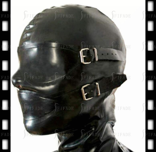 Maschera cappuccio lattice - maschera,