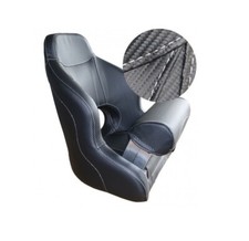 Bootssitz Royal Carbon White