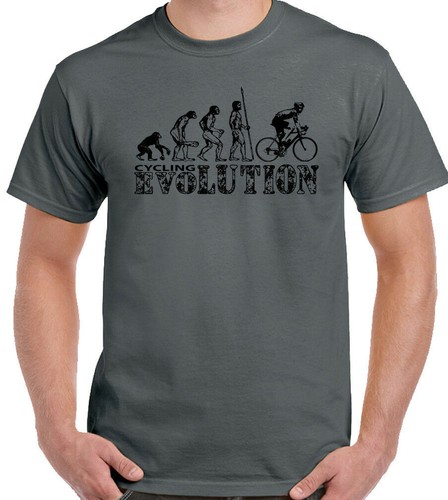 Ciclismo shirt evolution - ciclismo, t-shirt