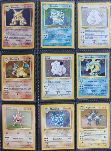 Complete pokemon card base set - complete,
