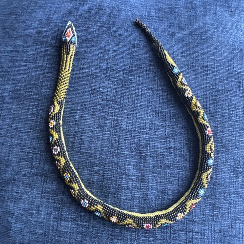 Antique ww1 turkish pow - pow, beaded
