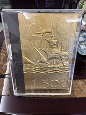 Libro Editalia La lira siamo noi  500 lire Caravelle