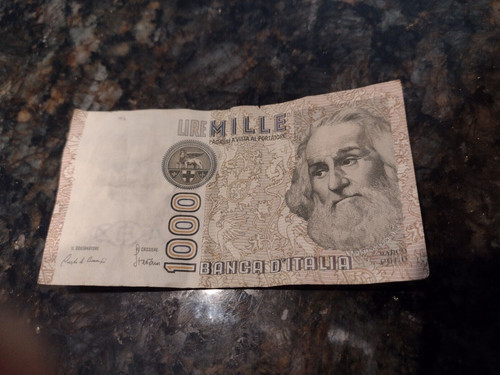 1000 lire bill - -, banca