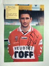 Autografi MARCO CASTO & OLIVIER BESENGEZ-Excelsior Mouscron-Pro League-2xsigned