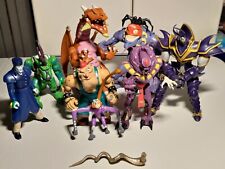 Vintage '90s Action Figure Lot YuGiOh Biker Mice Small Soldiers Mummies Alive