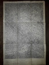 Carta topografica VIII Corpo