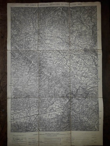 Carta topografica viii - viii, corpo