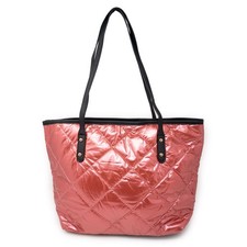 Borsa donna rosa piumino