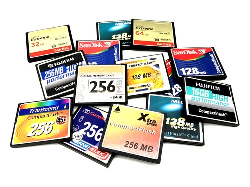 Compact flash cards - cards, selezione
