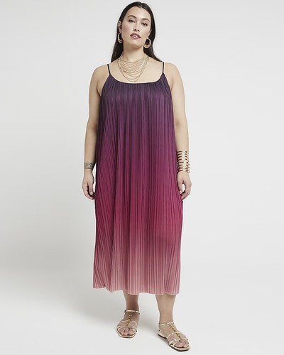 Abito river island midi slip - river,