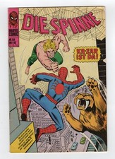 1968 MARVEL INCREDIBILE SPIDER-MAN #57 APPARIZIONE DI KA-ZAR & ZABU RARA CHIAVE TEDESCA