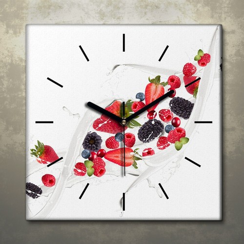 Quadro soggiorno tela orologio - tela,