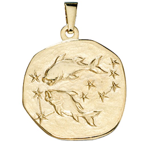 Ciondolo segno zodiacale pesci - segno,