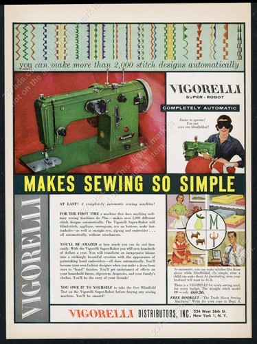 Macchina cucire vigorelli - da,