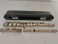 YAMAHA YFL-23 Flauto seconda mano STRUMENTO NICHEL ARGENTO con custodia Usato Giappone