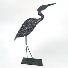 Gru cicogna filo metallo