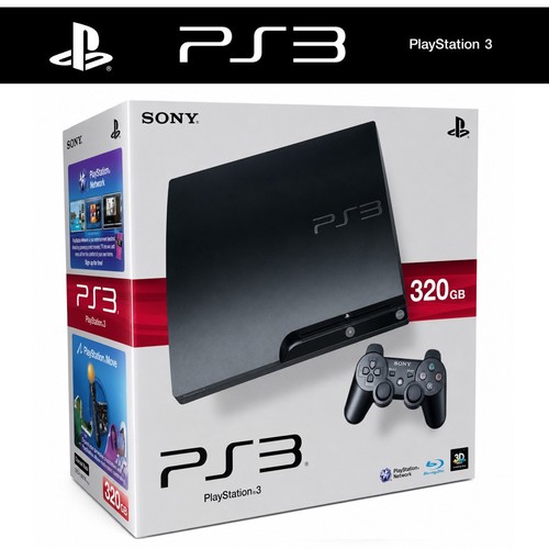 Playstation ps3 console slim - playstation, 3