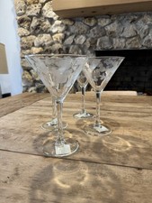 (4) NUOVI Bicchieri Martini