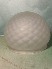 Globo Antico In Vetro Satinato Per Lampadario Diametro Cm.15 Come Foto 