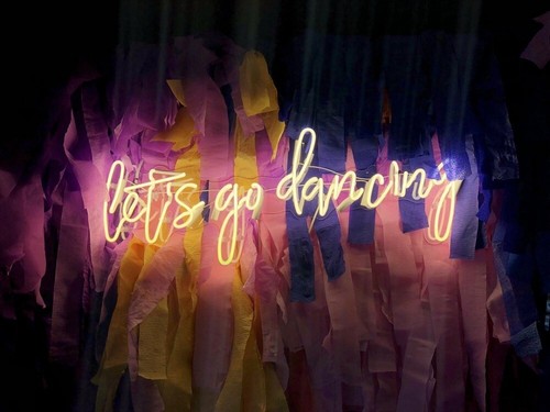Lampada insegna neon let - lampada, go